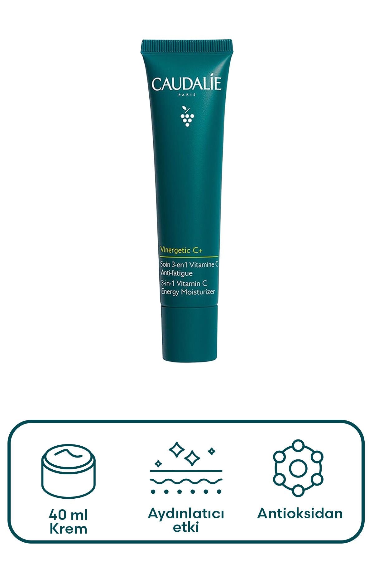 Caudalie Vinergetic C 3 in 1 Vitamin C Energy Moisturizer 40 ml