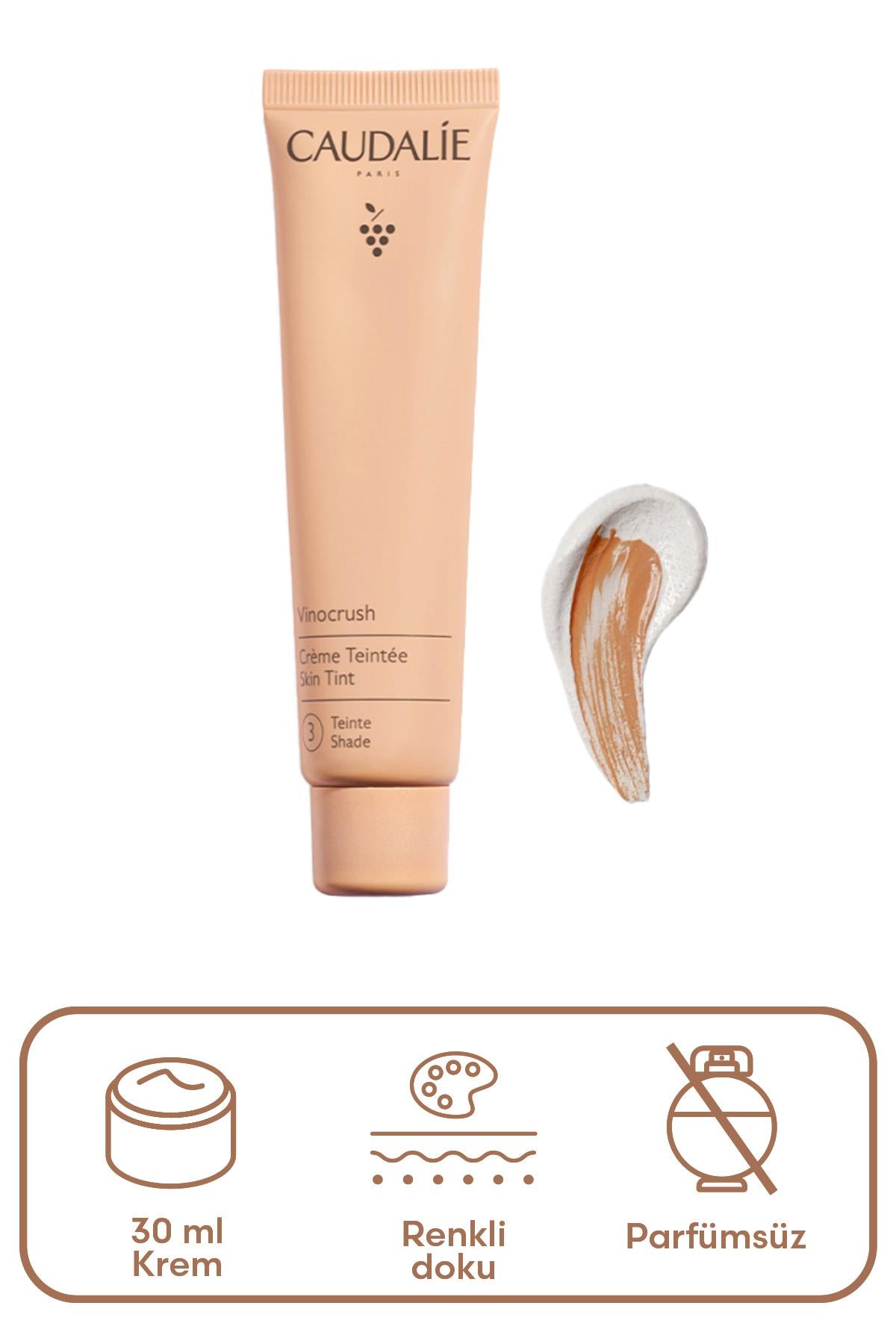 Caudalie Vinocrush Skin Tint 3 - 30 ml