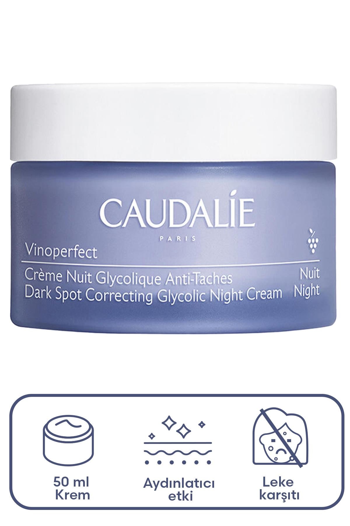 Caudalie Vinoperfect Leke Karşıtı Glikolik Gece Bakım Kremi 50 ml