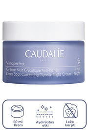 Caudalie Vinoperfect Leke Karşıtı Glikolik Gece Bakım Kremi 50 ml