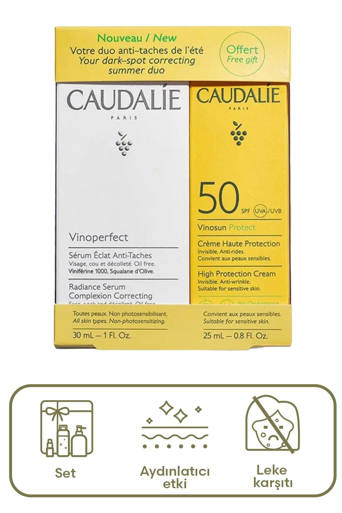 Caudalie Vinoperfect Leke Karşıtı İkili Set