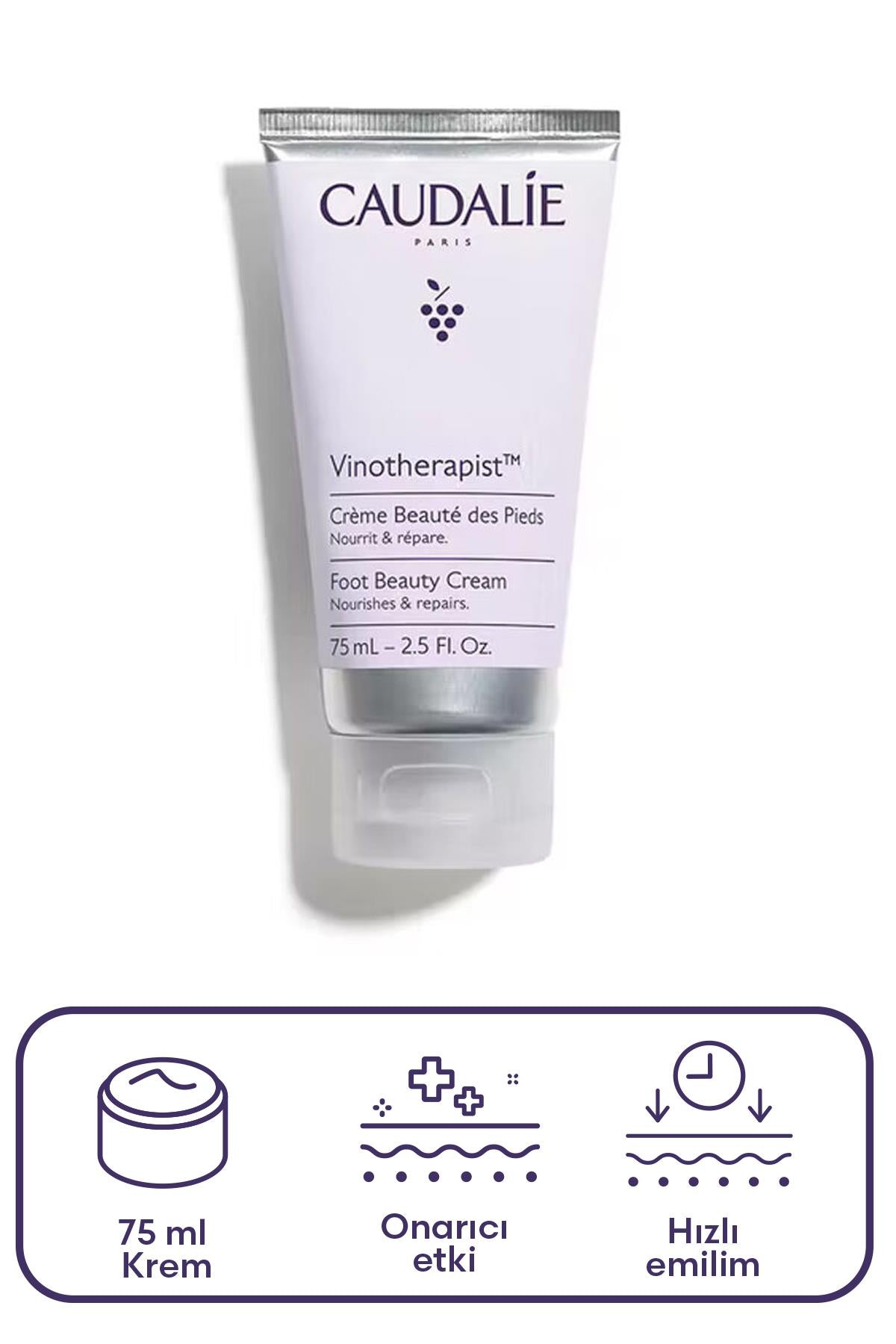 Caudalie Vinotherapist Ayak Bakım Kremi 75 ml