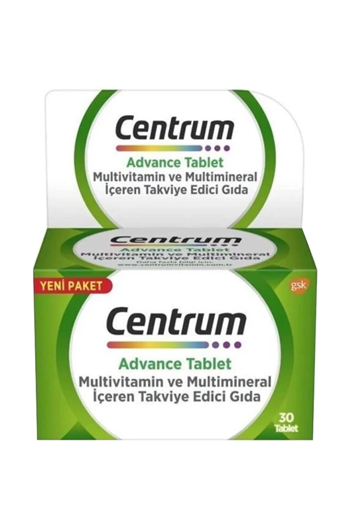 Centrum Advance Multivitamin ve Multimineral 30 Tablet