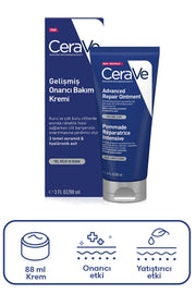 Cerave Kuru Ciltler İçin Gelişmiş Onarıcı Bakım Kremi 88 ml