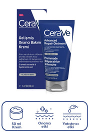 Cerave Kuru Ciltler İçin Gelişmiş Onarıcı Bakım Kremi 50 ml