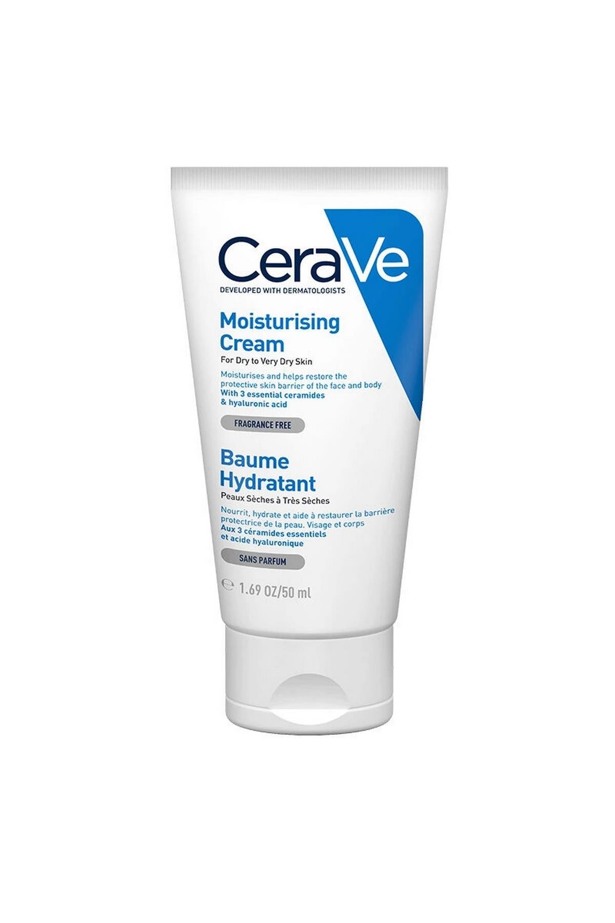 Cerave Kuru Ciltler İçin Seramid İçerikli Nemlendirici Krem 50 ml