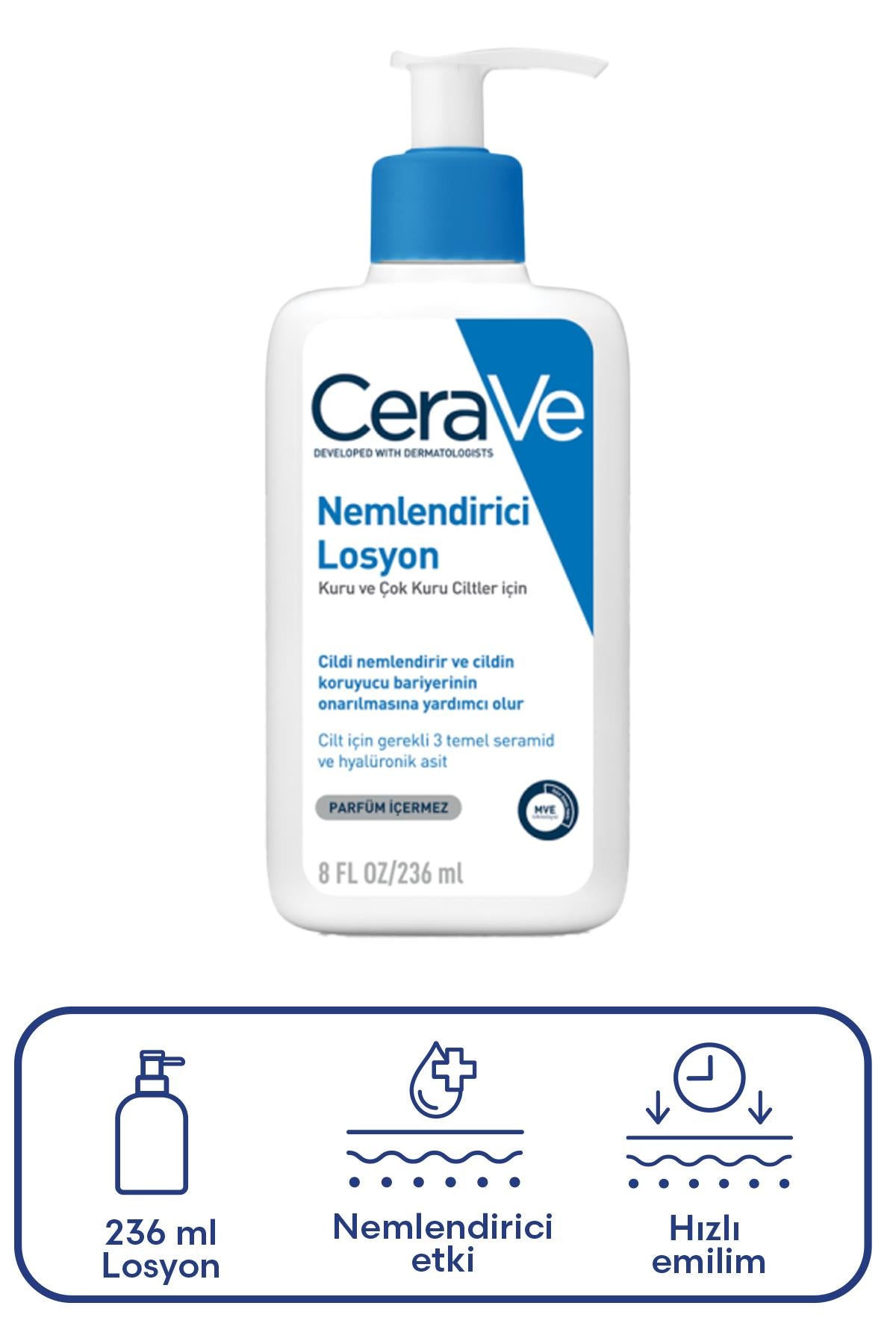 Cerave Nemlendirici Losyon 236 ml