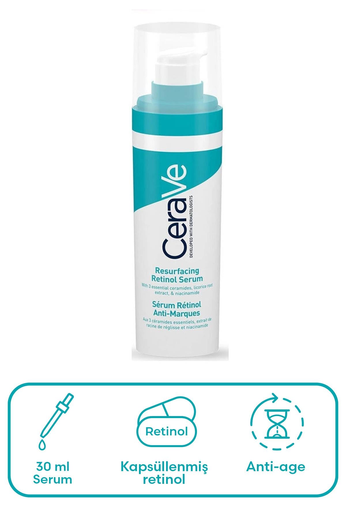 Cerave Yağlı Ve Düzensiz Ciltler İçin Retinol Serum 30 ml