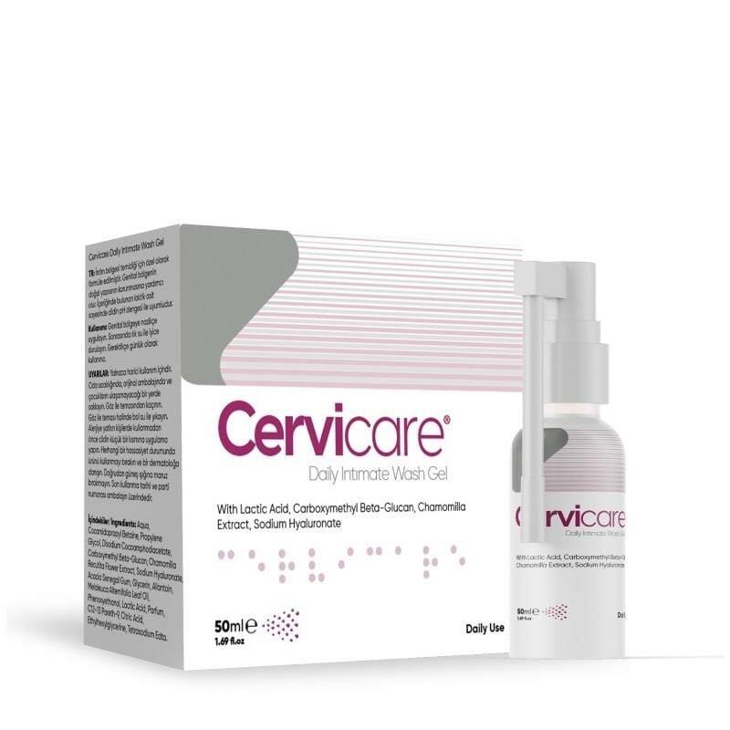 Cervicare Daily Intimate Wash Gel 50ml