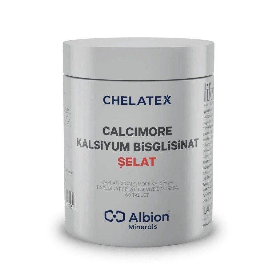 Chelatex Calcimore Kalsiyum Bisglisinat Şelat 60 Kapsül