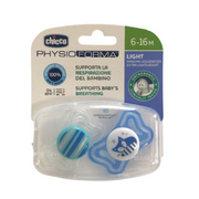 Chicco PhysioForma Light Silikon Emzik 2li Erkek - 6-16 Ay