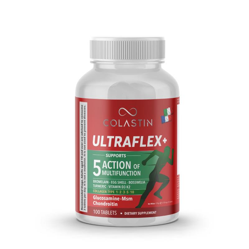 Colastin Ultraflex Glikozamin Sülfat içeren Takviye Edici Gıda 100 Tablet