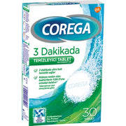 Corega Diş Protezi Temizleyici Tablet (30 Tablet)