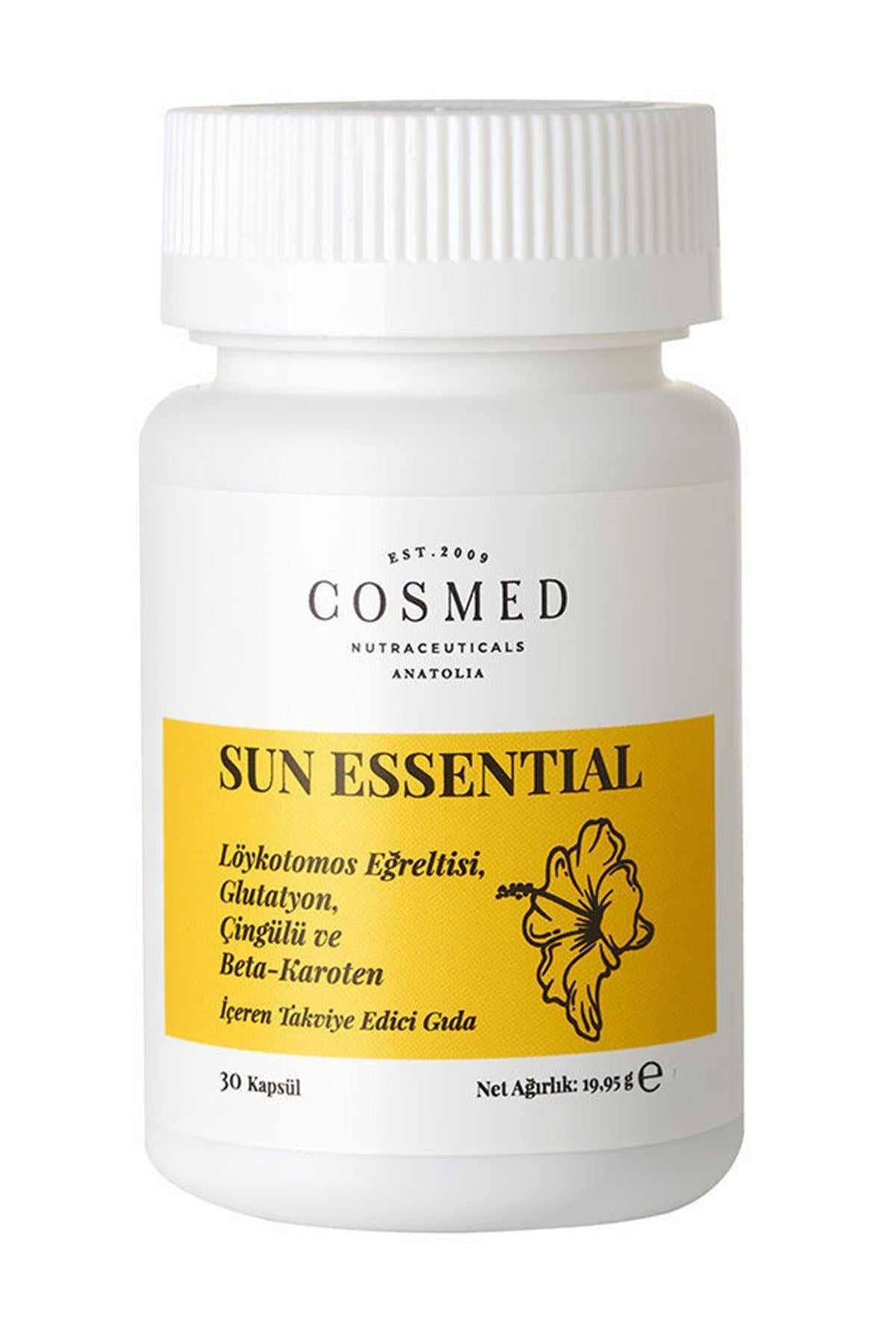 Cosmed Sun Essential Takviye Edici Gıda 30 Kapsül