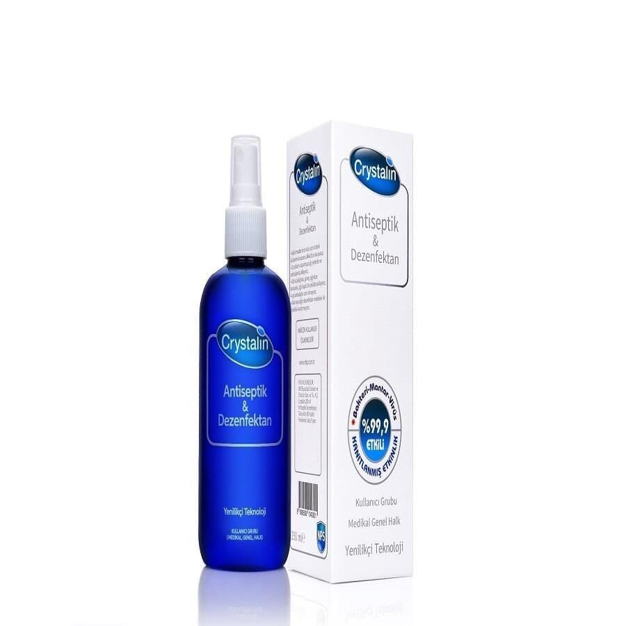 Crystalin Antiseptik Dezenfektan Solüsyon 250 ML