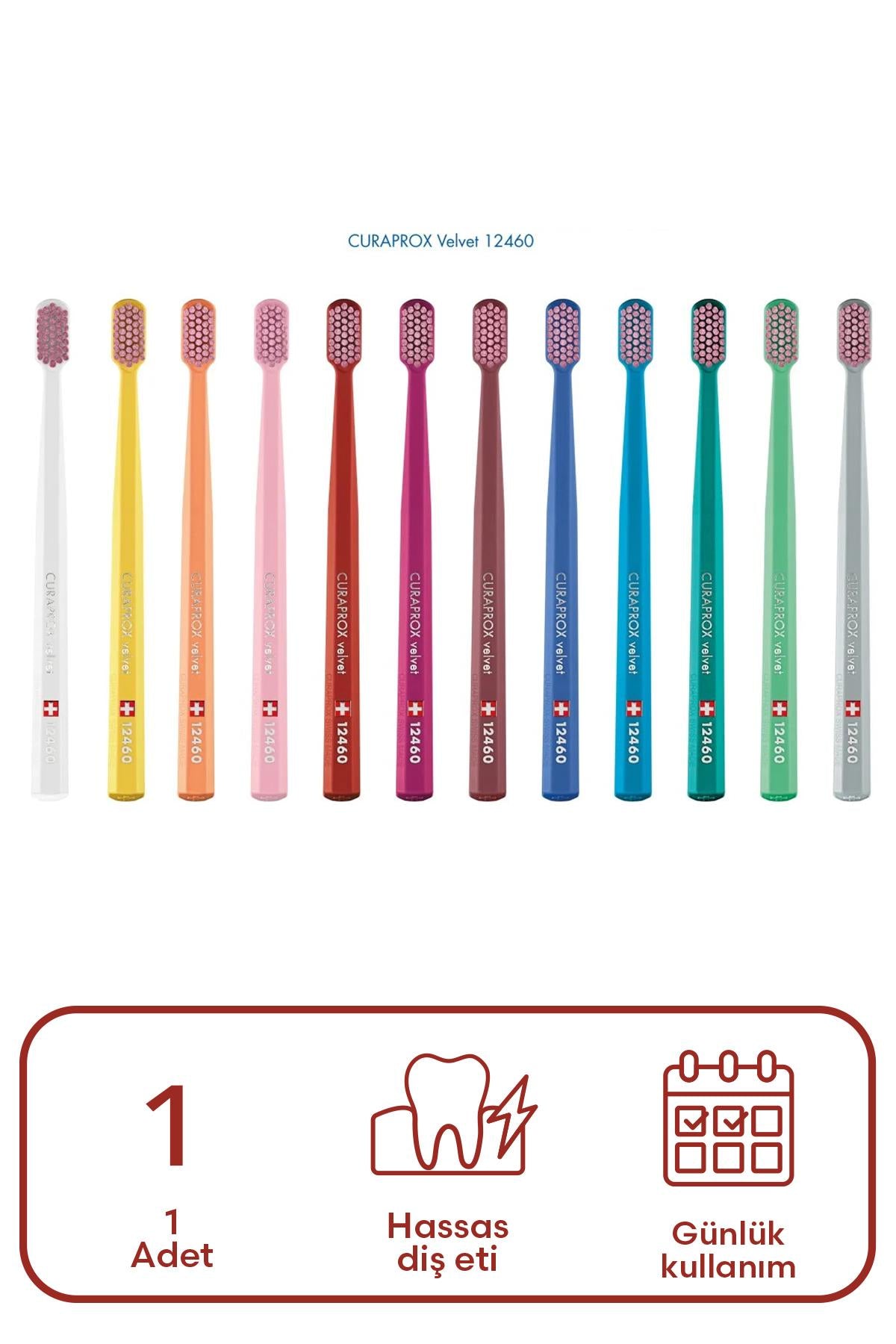 Curaprox 12460 Velvet Diş Fırçası