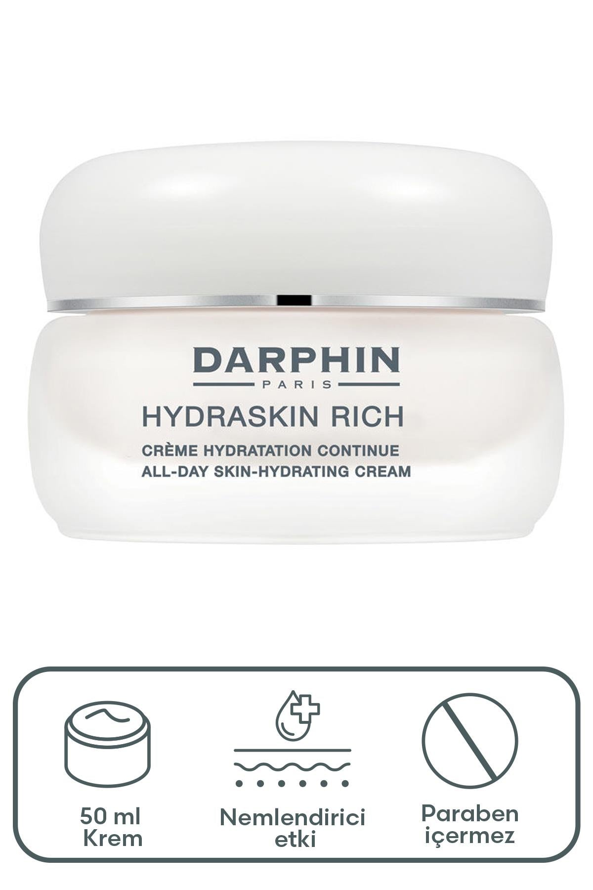 Darphin Hydraskin Rich Cream Nemlendirici Bakım Kremi 50 ml
