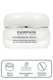 Darphin Hydraskin Rich Cream Nemlendirici Bakım Kremi 50 ml