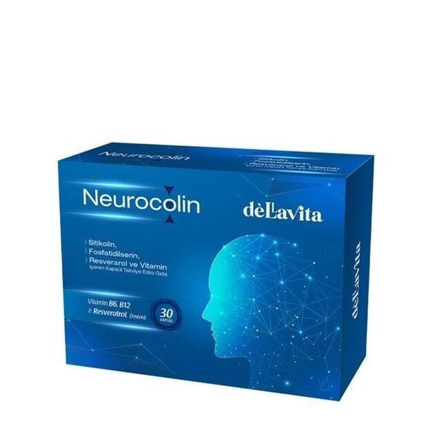 Dellavita Neurocolin Plus 30 Kapsül