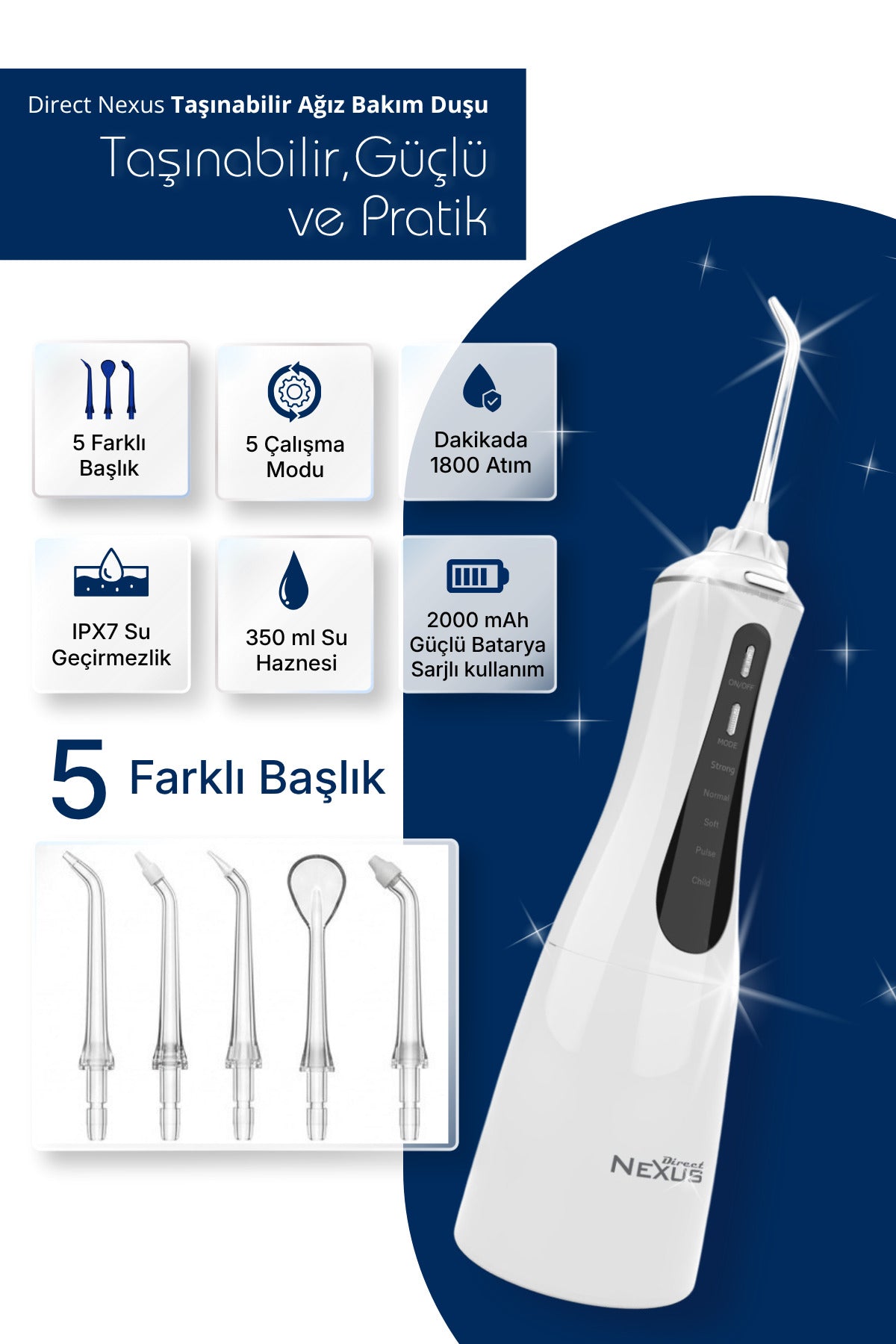 Direct Nexus Ağız Bakım Duşu