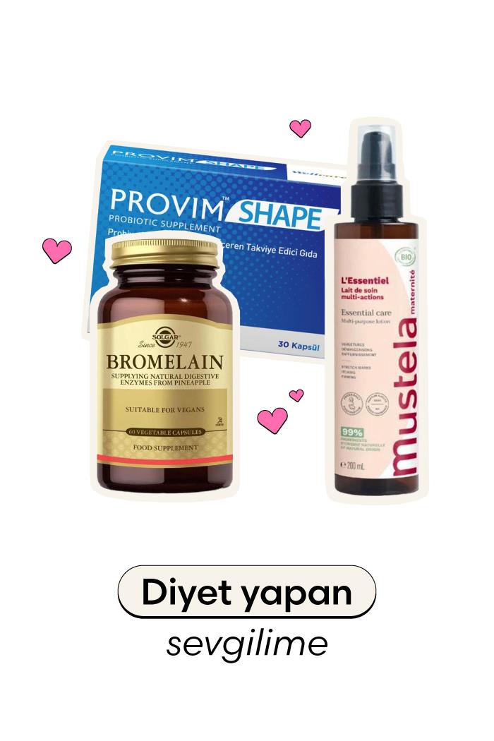 Diyet Yapan Sevgilime Paketi