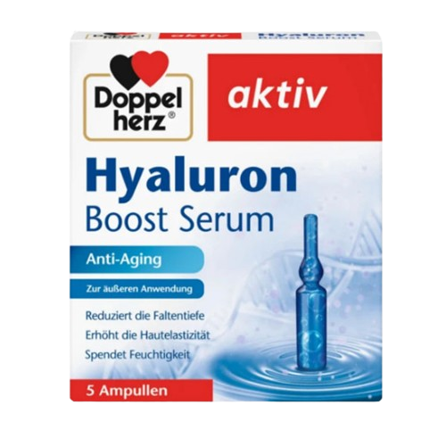 Doppel Herz Aktiv Hyaluron Boost Serum 5x2ml Ampul