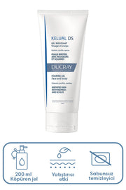 Ducray Kelual DS Jel Moussant Temizleme Jeli 200 ml