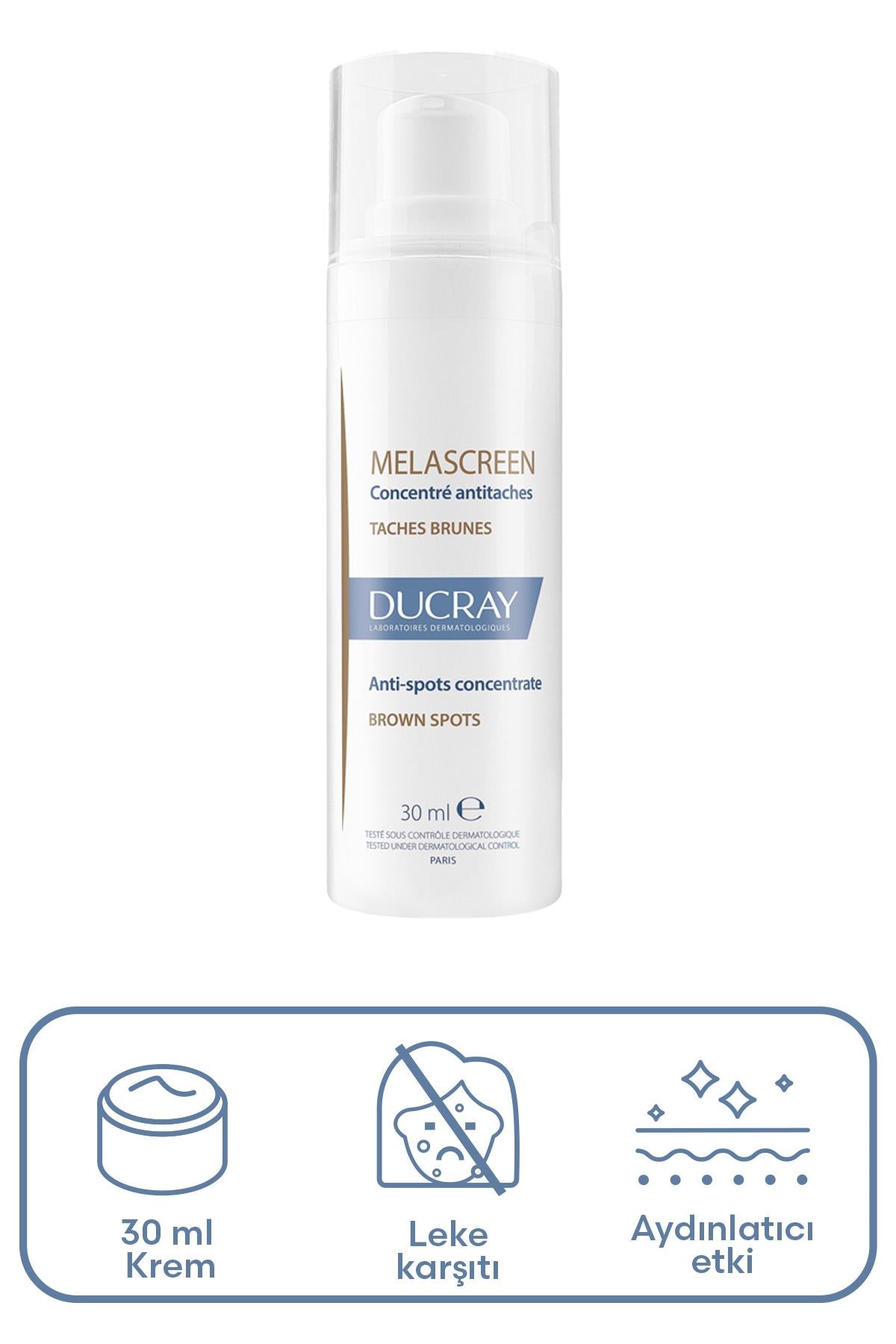 Ducray Melascreen Leke Eğilimli Ciltler İçin Konsantre Bakım Kremi 30 ml