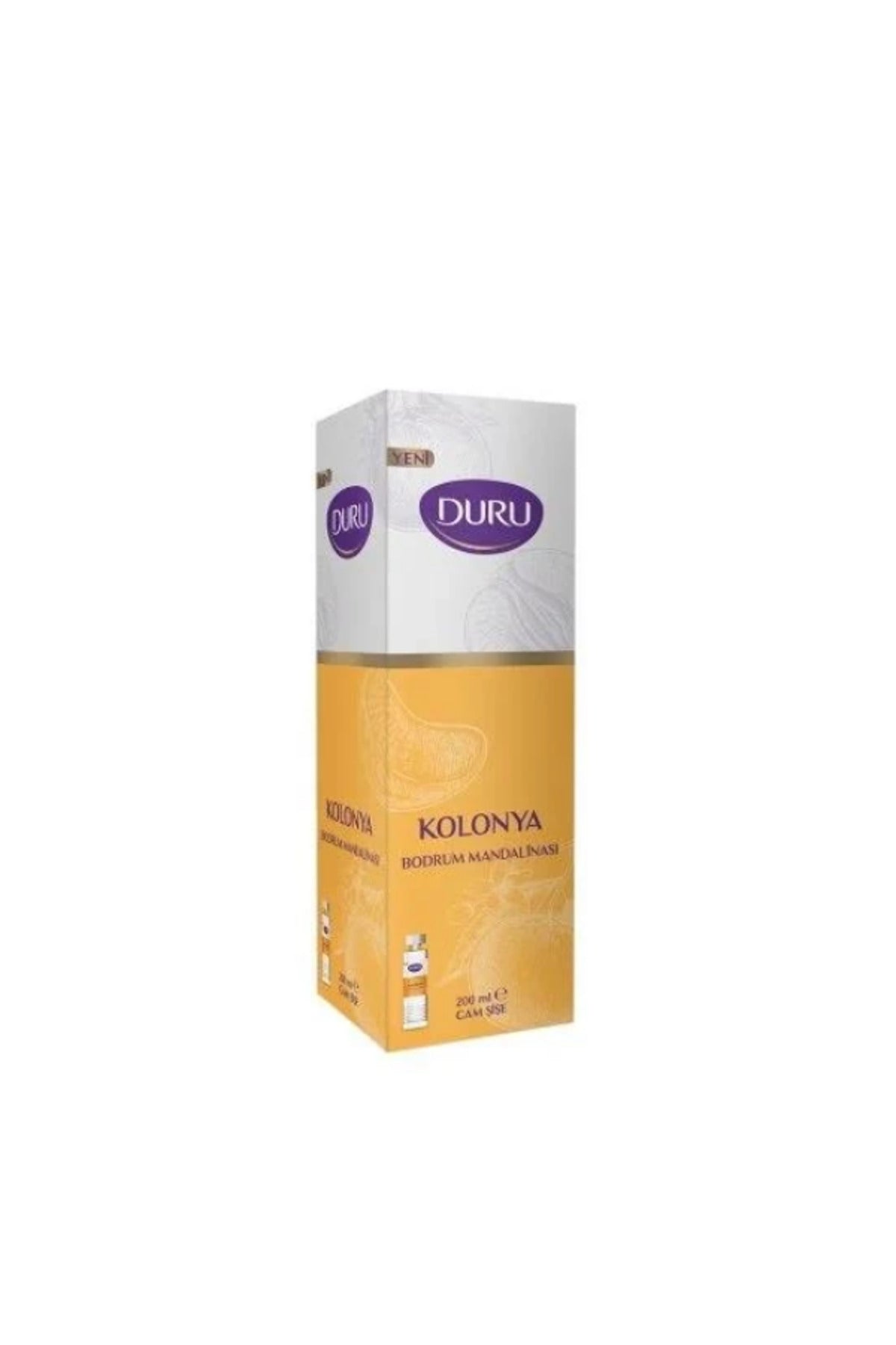 Duru Kolonya Cam 200 ml Bodrum Mandalinası