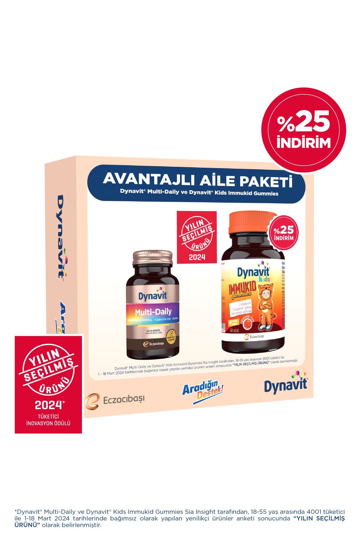 Dynavit Multıdaıly Kids Gum Avj