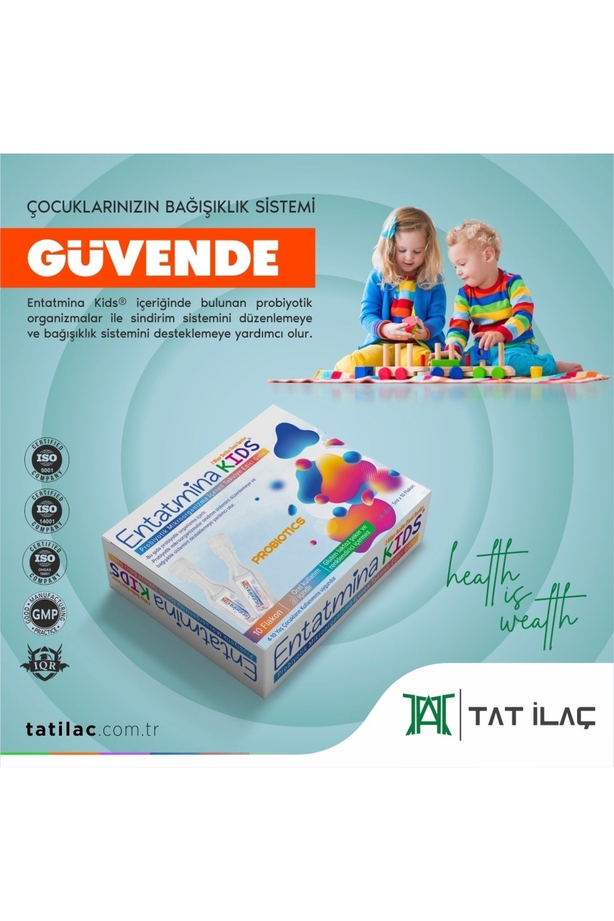 Entatmına Kids Probiotics Nrks