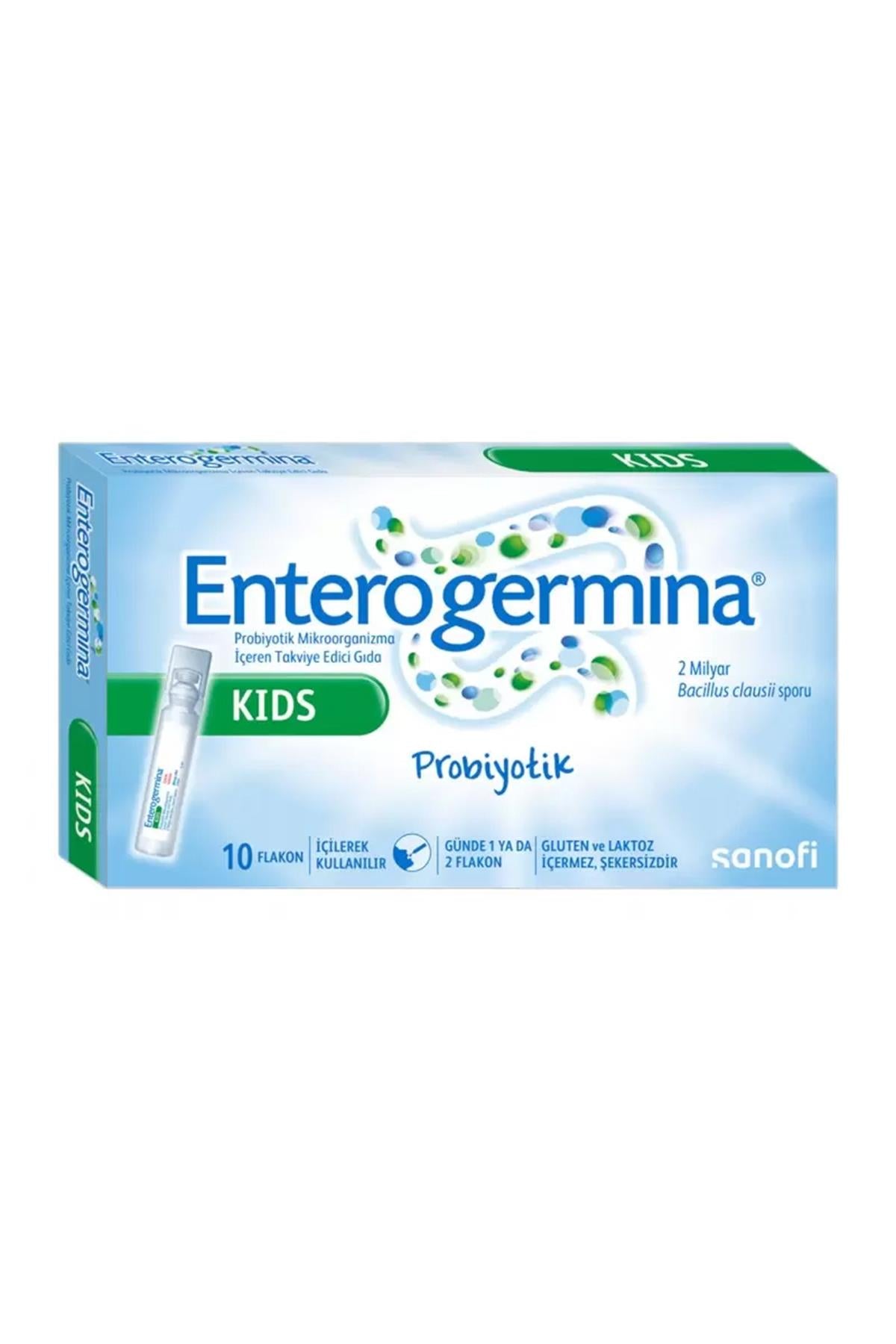 Enterogermina Çocuklar için Takviye Edici Gıda 50ml ( 5ml x 10 flakon )