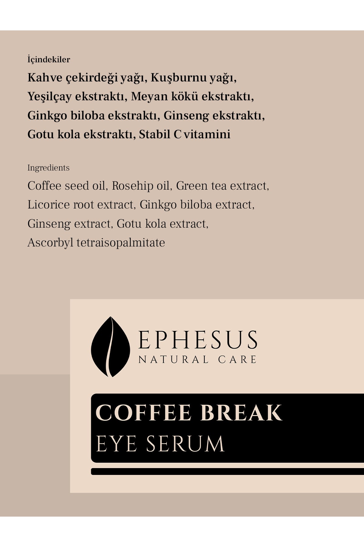 Ephesus Göz Çevresi Serum 10 ml