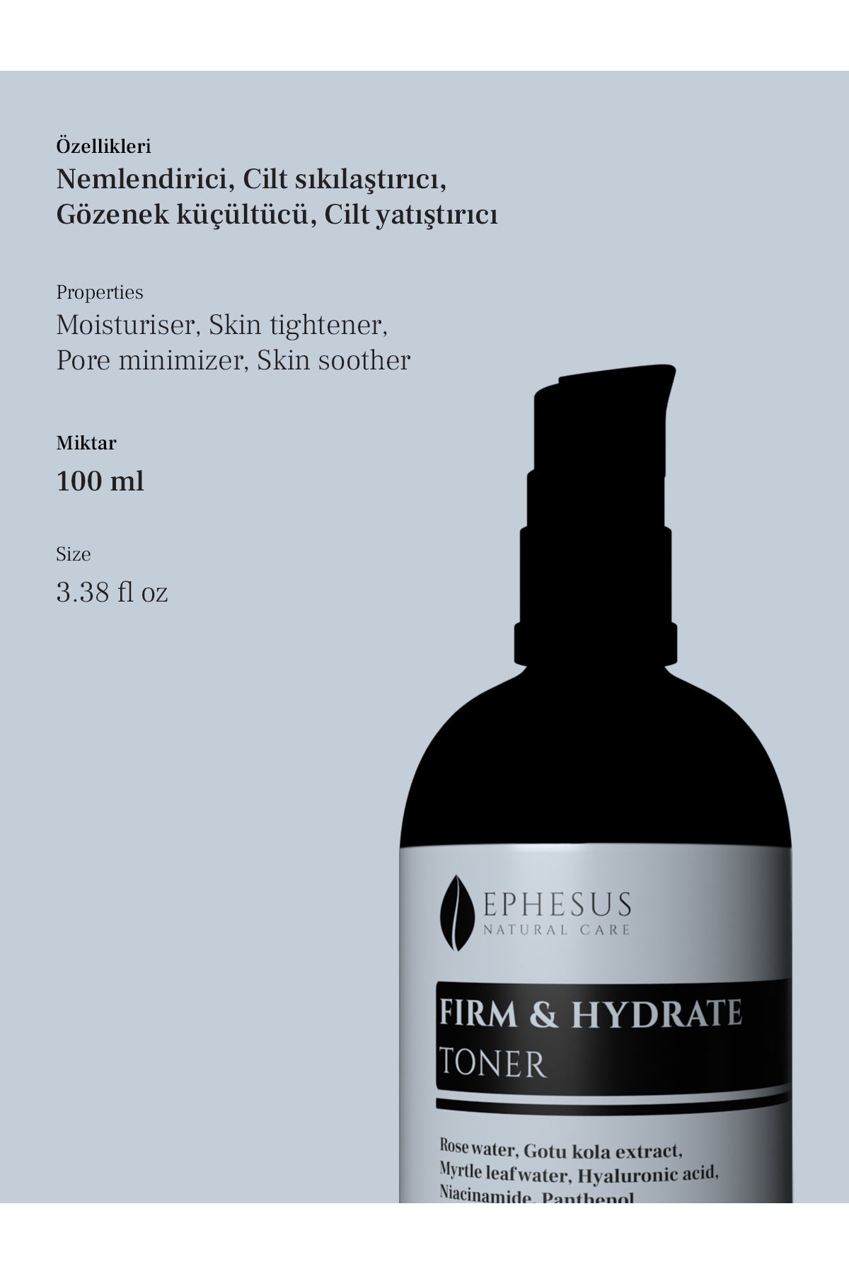 Ephesus Nemlendırı Tonik 100 ml