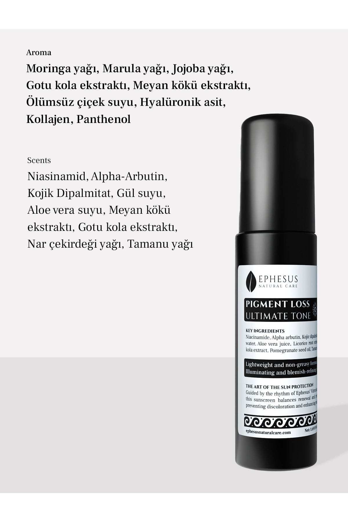Ephesus Sun Krem Leke Karşıtı 50 ml