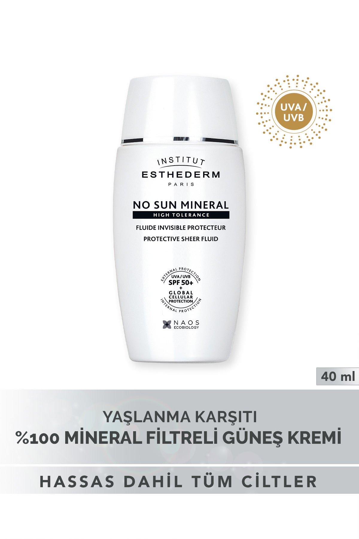 ESTHEDERM NO SUN MINERAL FLUID 40 ML
