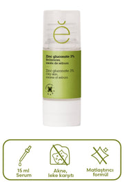 Etat Pur Pure Active Çinko Glukonat %3 Parlama Karşıtı Saf Konsantre Bakım 15 ml