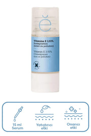 Etat Pur Pure Active E Vitamini %3-93 Antioksidan Etkili Saf Konsantre Bakım 15 ml