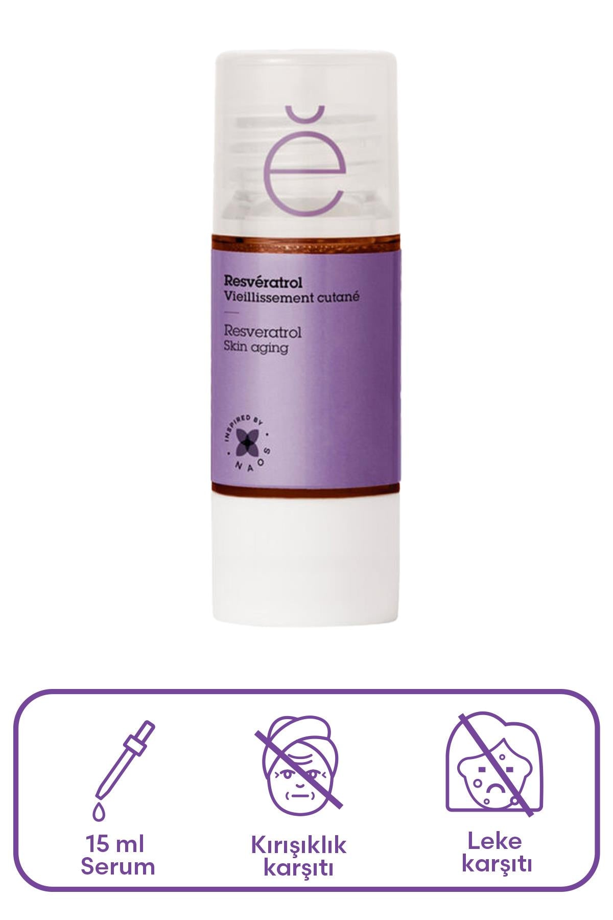 Etat Pur Pure Active Resveratrol Kırışıklık Karşıtı Saf Konsantre Bakım 15 ml