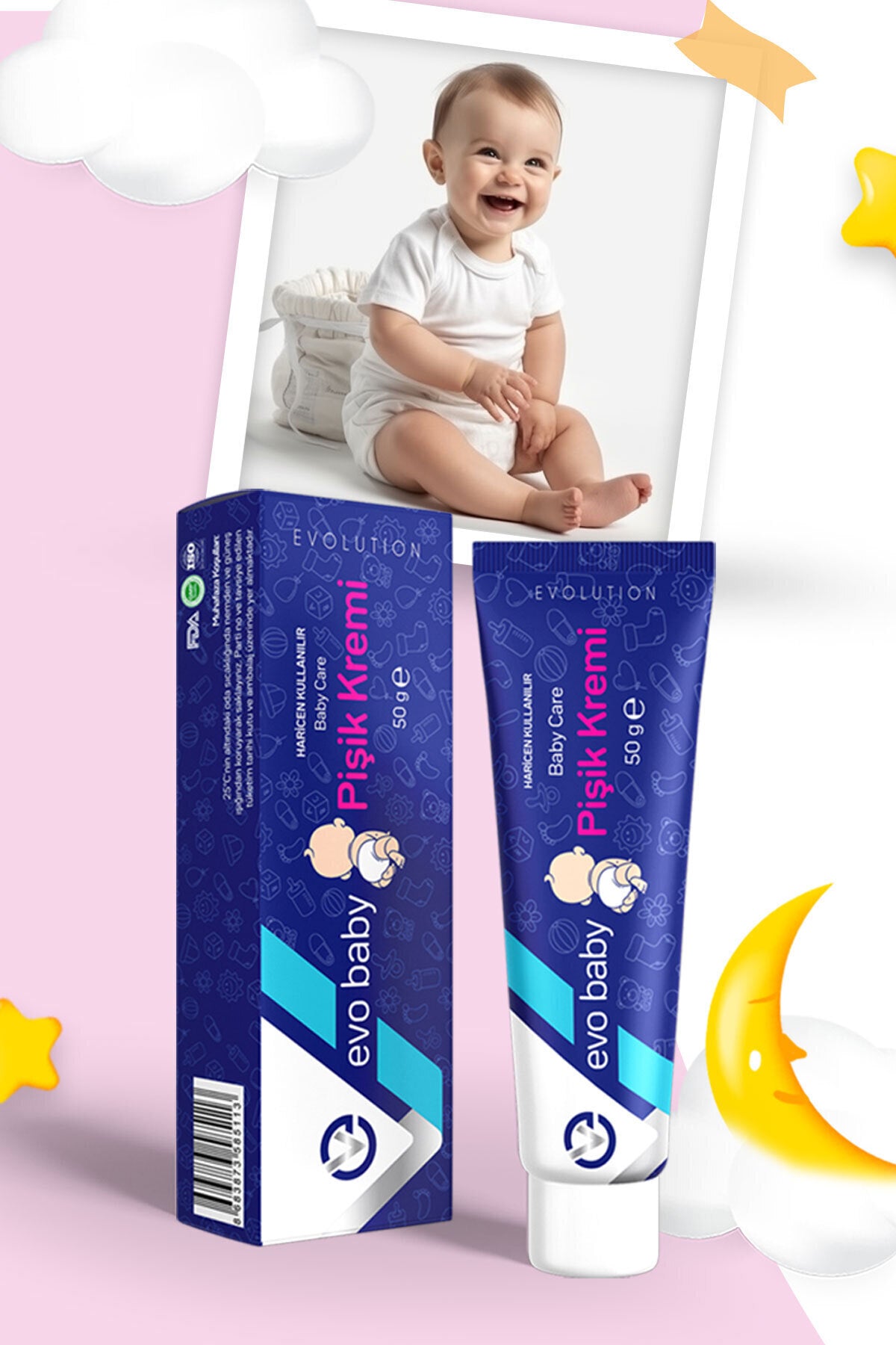 Evo Baby Pişik Kremi 50gr