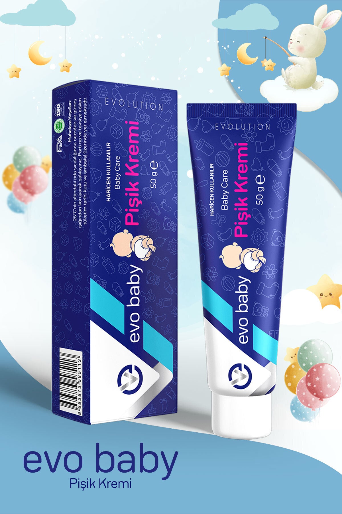 Evo Baby Pişik Kremi 50gr