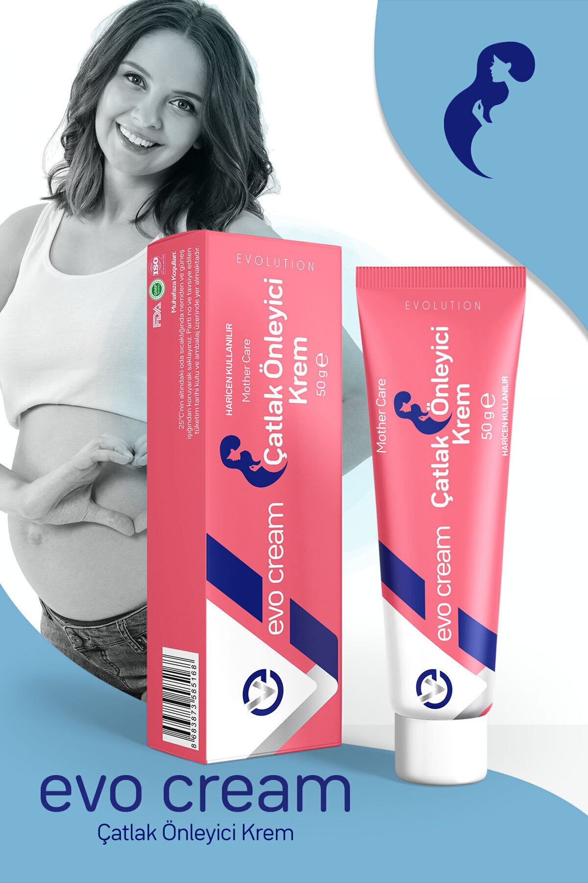 Evo Cream Göğüs Ucu Bakım Kremi 20 gr