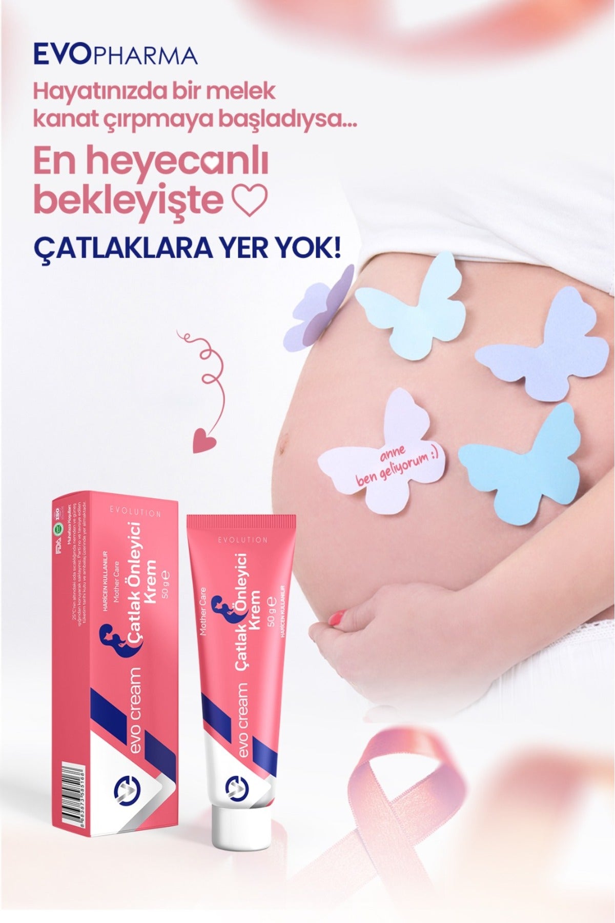 Evo Cream Göğüs Ucu Bakım Kremi 20 gr