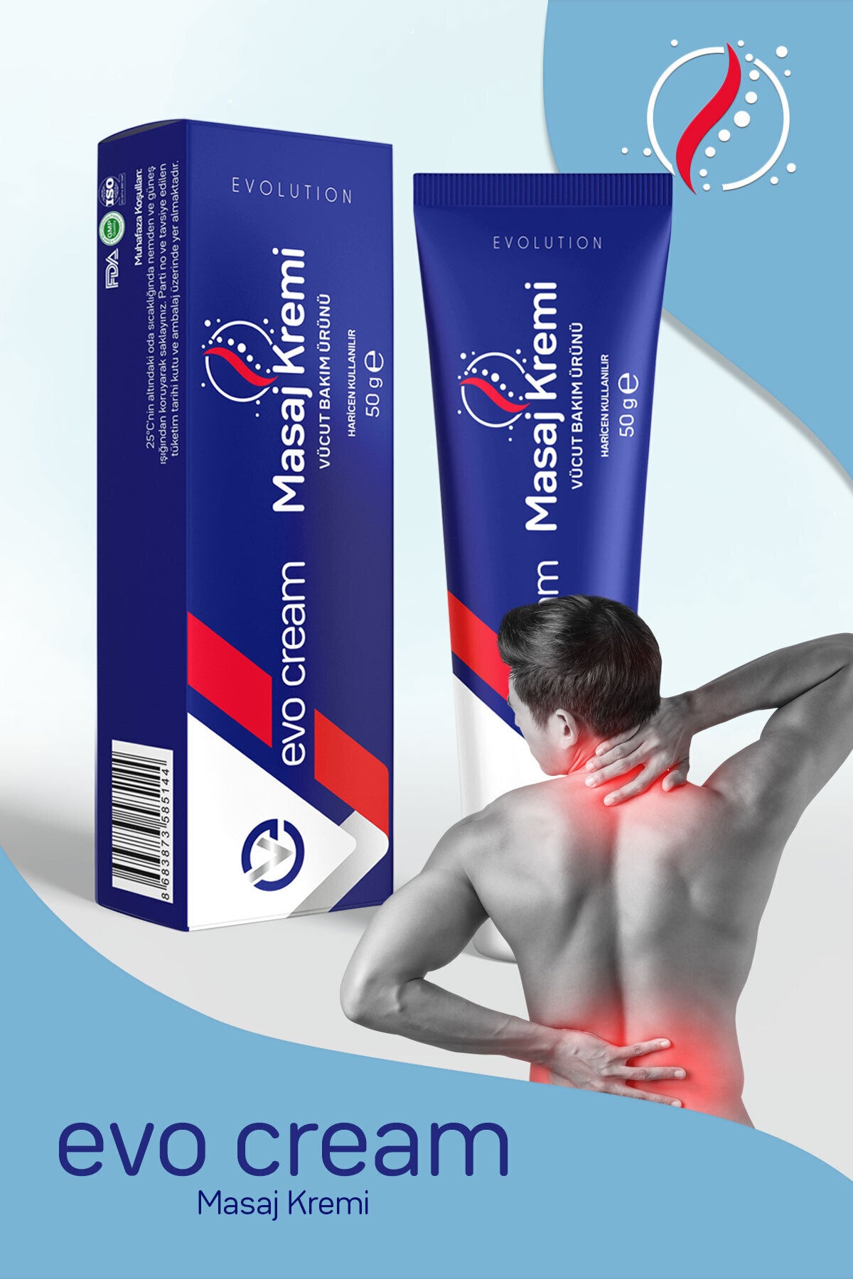 Evo Cream Masaj Kremi 50 gr