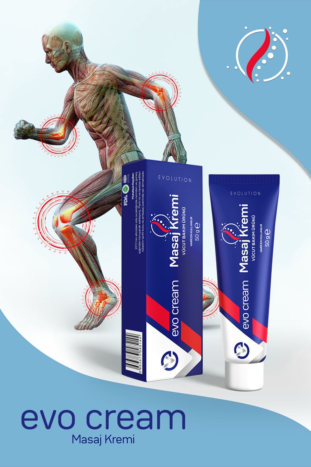 Evo Cream Masaj Kremi 50 gr
