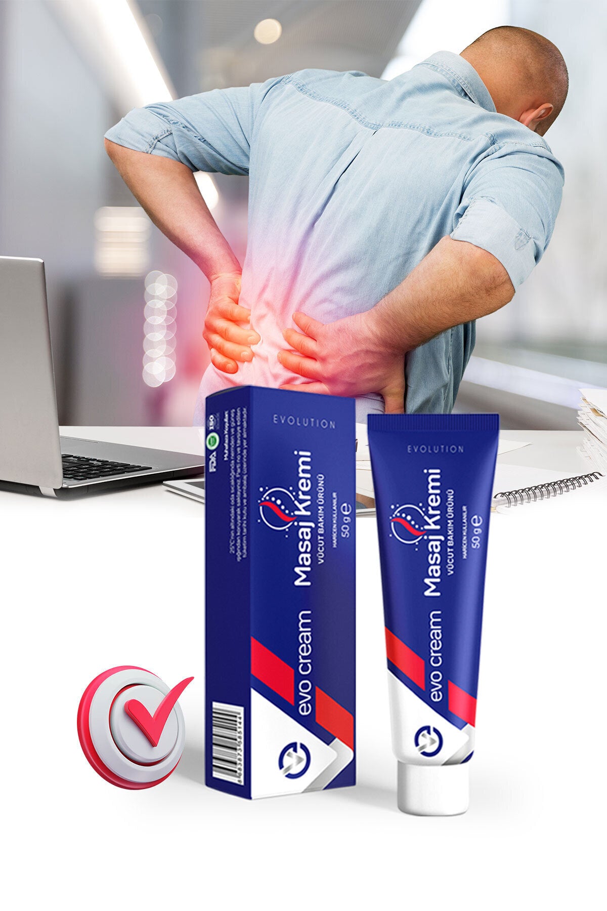 Evo Cream Masaj Kremi 50 gr