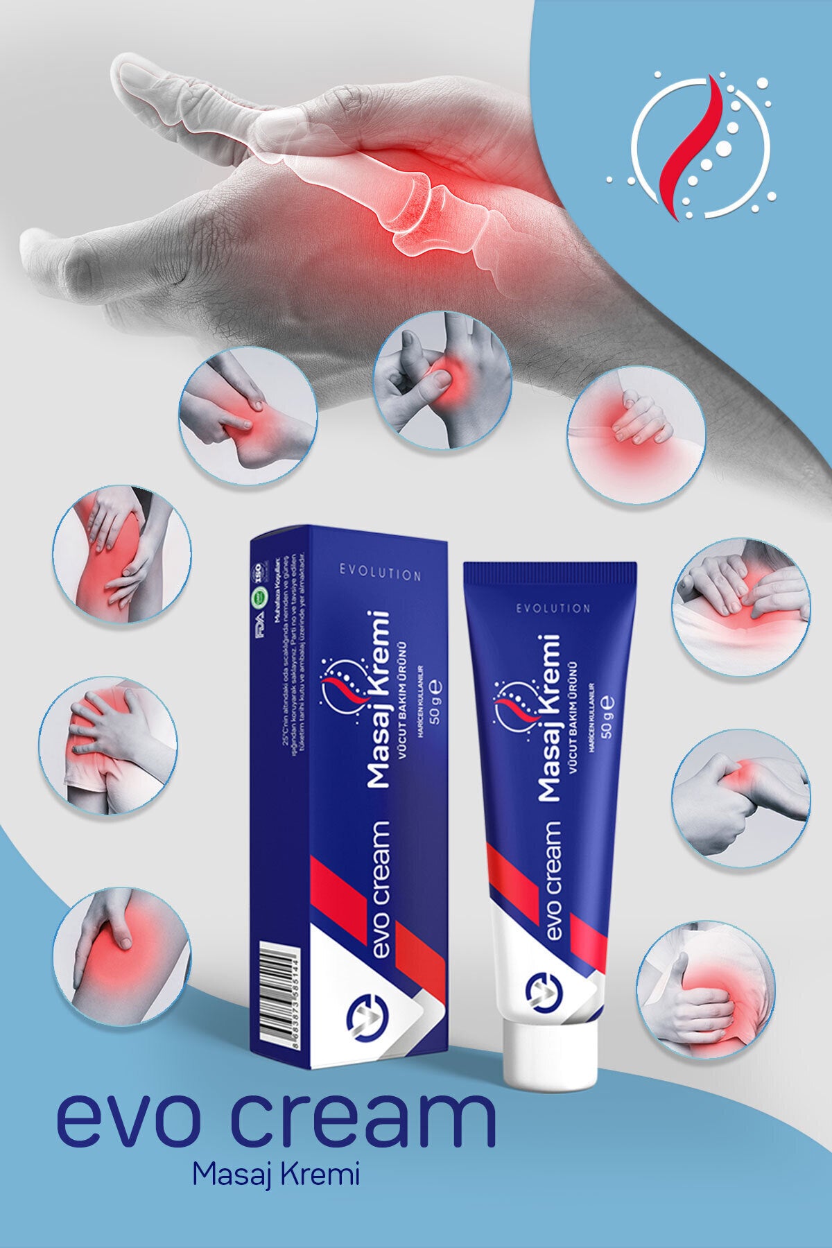 Evo Cream Masaj Kremi 50 gr