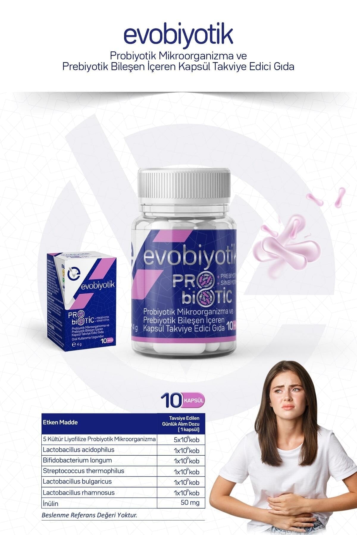 Evobiyotik 10 Kapsül