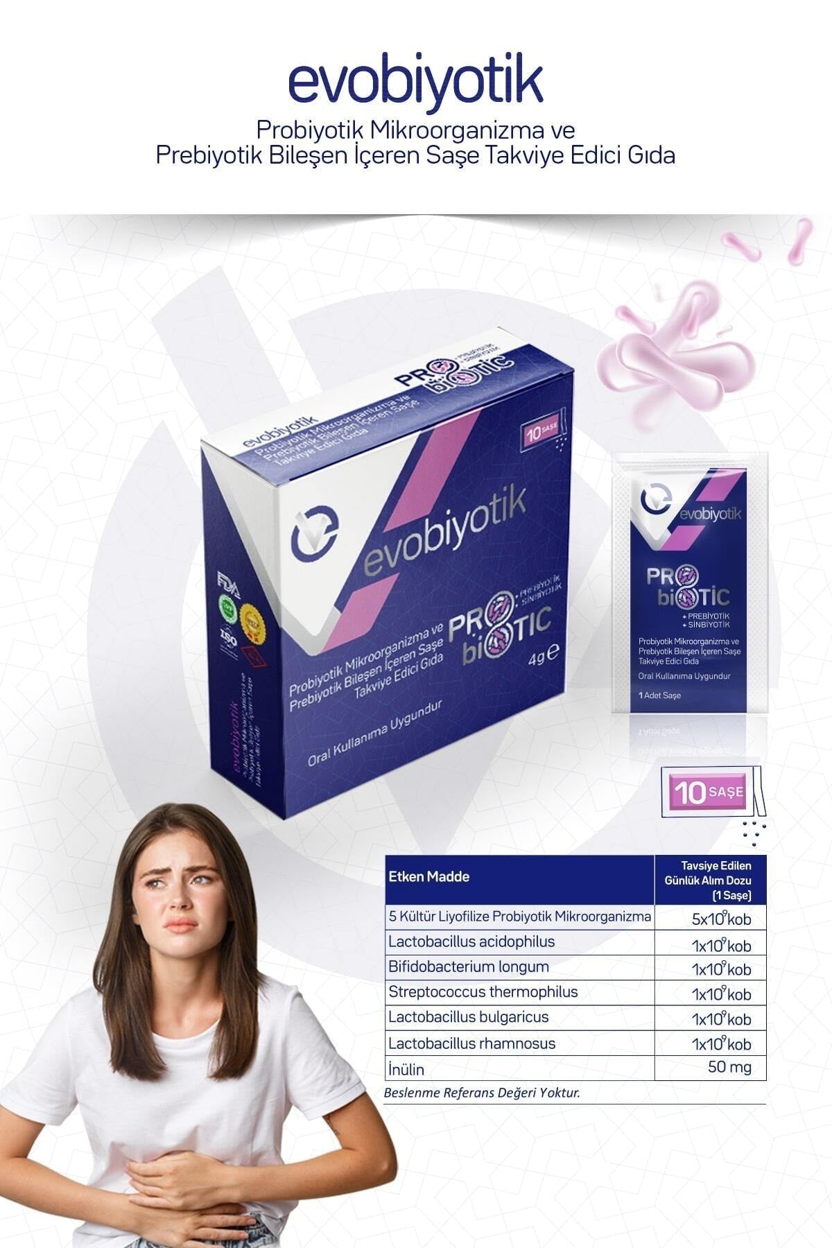Evobiyotik 10 Saşe
