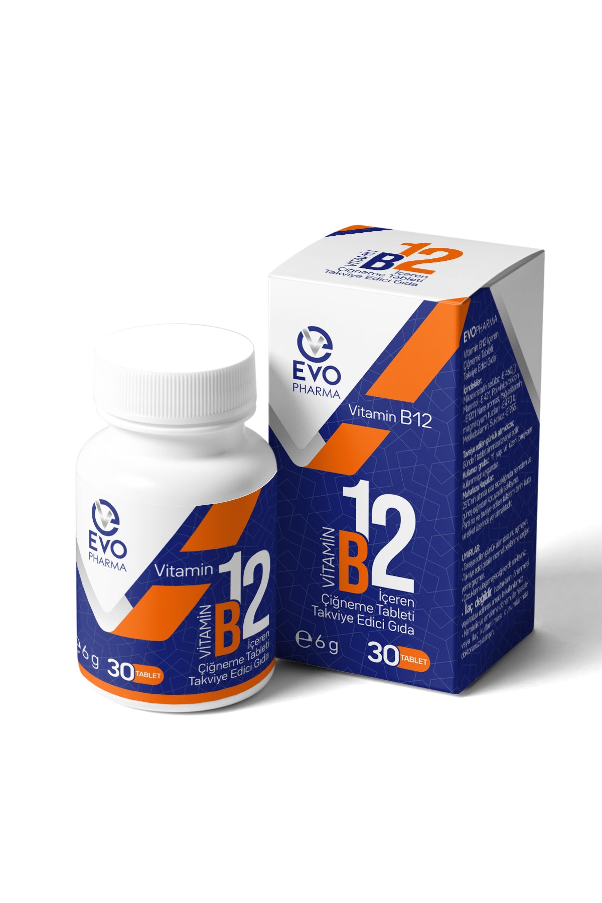 Evopharma B12 Vitamin Çiğneme 30 Tablet